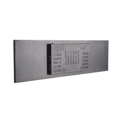 Interaktif Bar Tipe Long Strip Touch Screen Monitor dengan 3840 X 1080 Resolusi dan 350cd / m2 Kecerahan