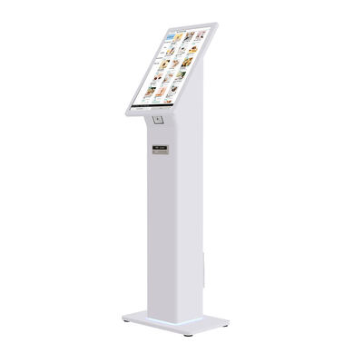 Self Checkin Kiosk dengan QR Code ID Card Reader, Windows 10 OS, dan Lampu LED yang Dapat Dikustomisasi untuk Check-In Pelanggan yang Efisien