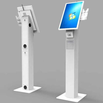 Kios Pemesanan Sendiri LCD 32 Inci dengan Pencetak Resit dan Penyesuaian Menu untuk Restoran