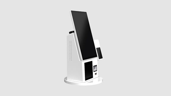Kios Pesanan Mandiri Ringkas dan Ringan dengan Pembayaran NFC dan Layar Rotasi 180° untuk Penggunaan Serbaguna
