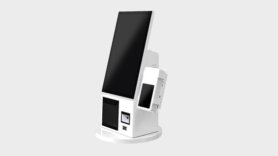 Kios Pesanan Mandiri Ringkas dan Ringan dengan Pembayaran NFC dan Layar Rotasi 180° untuk Penggunaan Serbaguna