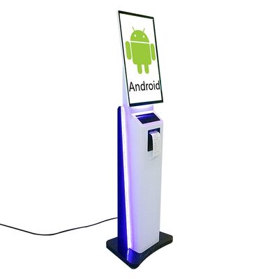 23.8/32 Inch Self Ordering Kiosk with Facial Recognition and Metal Case Touch Screen Kiosk