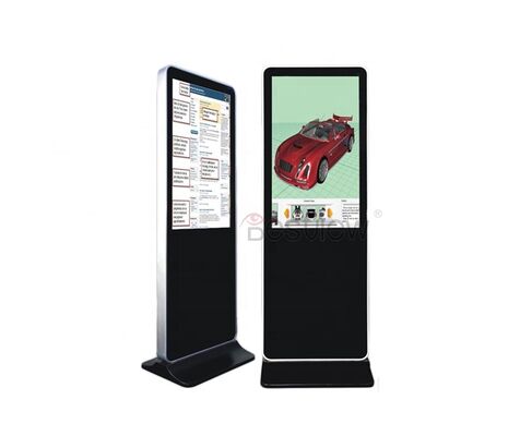 Kios Pemesanan Mandiri Berdiri Lantai 21,5 Inci dengan Layar Sentuh Kapasitif 10 Titik dan Printer Termal Opsional