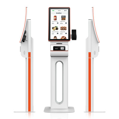 Kios Self Check-in Layar Vertikal 23,6" dengan Resolusi 1920x1080 dan Perangkat Lunak Opsional Multi-OS