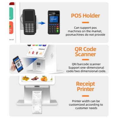 Kios Self Check-in dengan Layar LCD Kapasitif Sentuh 10 Titik, Resolusi 1920x1080, dan CMS Berbasis Cloud untuk Layanan Mandiri Interaktif