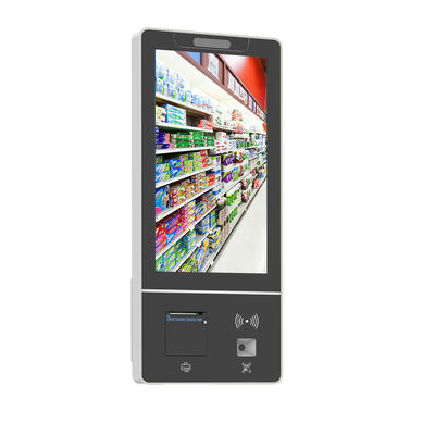 Kiosk Pemesanan Sendiri dengan Resolusi 1920x1080 dan Wall Mount