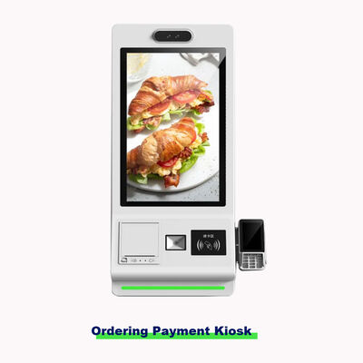 21.5/23.8/32 Inch Floor Standing Self Ordering Kiosk with SDK Android/Windows OS Touch Screen Payment Kiosk untuk Supermarket
