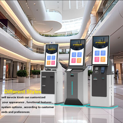 Kios Self-Service yang dapat disesuaikan dengan resolusi 1920X1080 dan layar sentuh interaktif