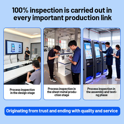 Self Checkin Kiosk dengan Resolusi 1920X1080 Capacitive Touch 10 Point Screen dan Intel Core I5 Processor