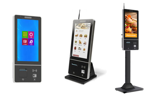 Self Service Kiosk dengan Resolusi 1920x1080 Intel Core I5 dan Wall Mount untuk Sistem Pemesanan yang Efisien