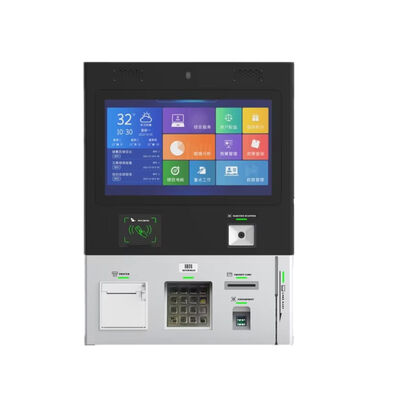 Kios Hotel Pasang Dinding dengan Layar Sentuh Resolusi 1920x1080 dan Printer Termal untuk Check-in Mandiri