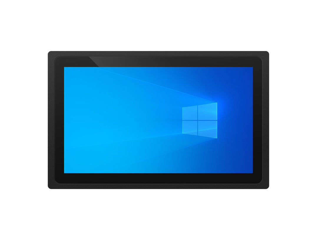 Monitor Layar Sentuh Kapasitif dan Inframerah 24 Inci Panel Sentuh Interaktif Komputer Sentuh All-In-One
