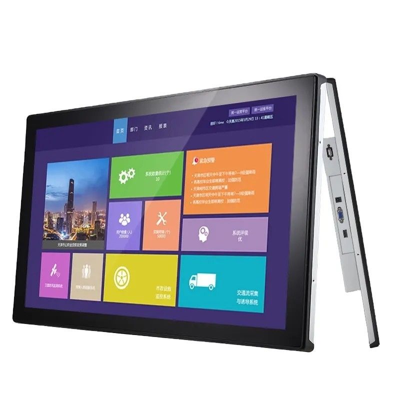 21.5 Inch 1000 Nits Kecerahan IP65 Panel depan Monitor layar sentuh Kapasitif dengan Tampilan Kecerahan Tinggi