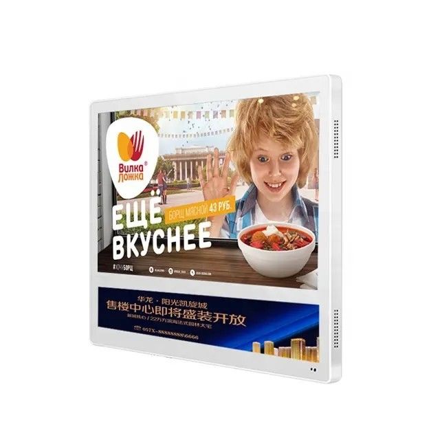1920x1080 Lift Screen Iklan Dual Screen 32 Inch LCD Display Untuk Lift