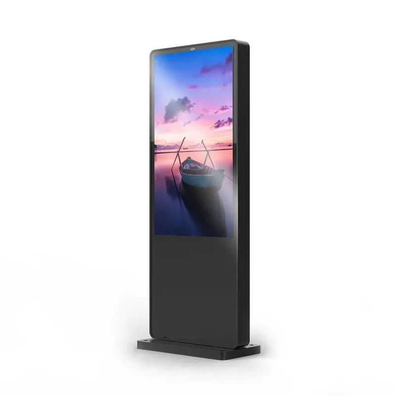 Monitor LCD Luar Ruangan Kecerahan Tinggi 65 Inci dengan Perlindungan IP65 dan Rentang Suhu Operasi Luas