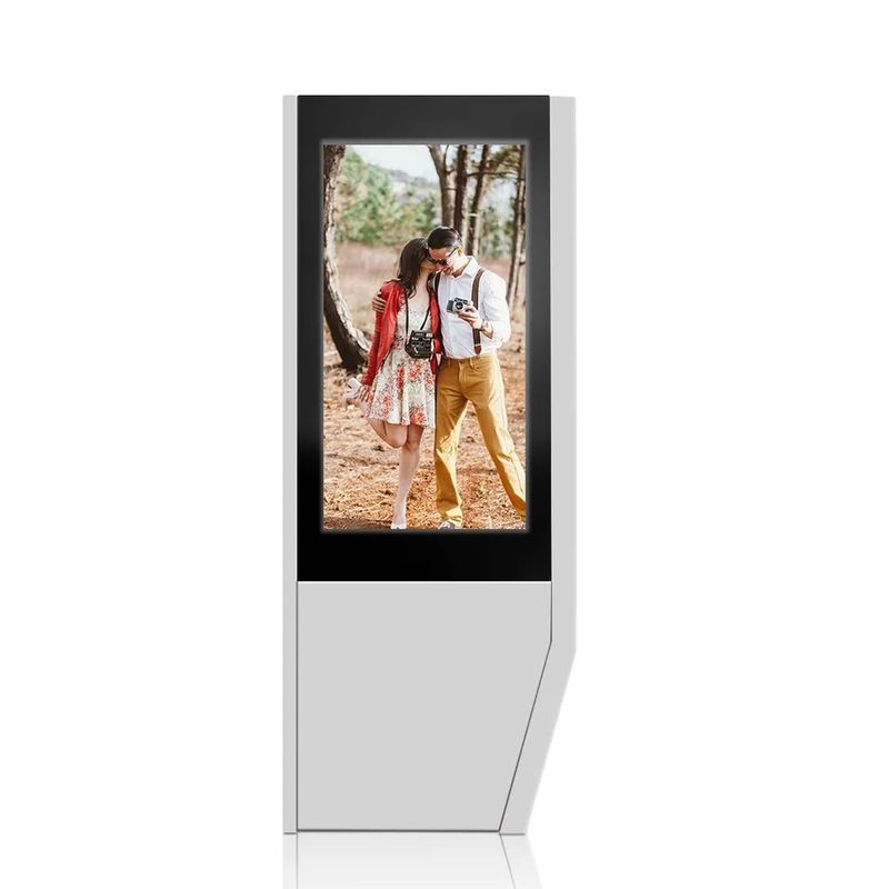 Layar sentuh luar Video Monitor Sinar matahari Display video yang dapat dibaca Layar 32 inci