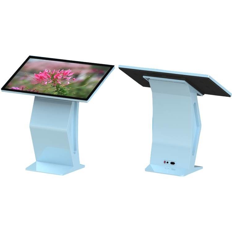 Papan layar sentuh berkapasitas 43 inci dengan resolusi 1920x1080 All In One Kiosk Informasi Interaktif