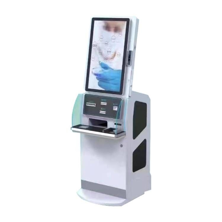 Kios Self Service Screen 32 Inci dengan Daya 67W dan Fitur yang Dapat Dikustomisasi untuk Check In Rumah Sakit