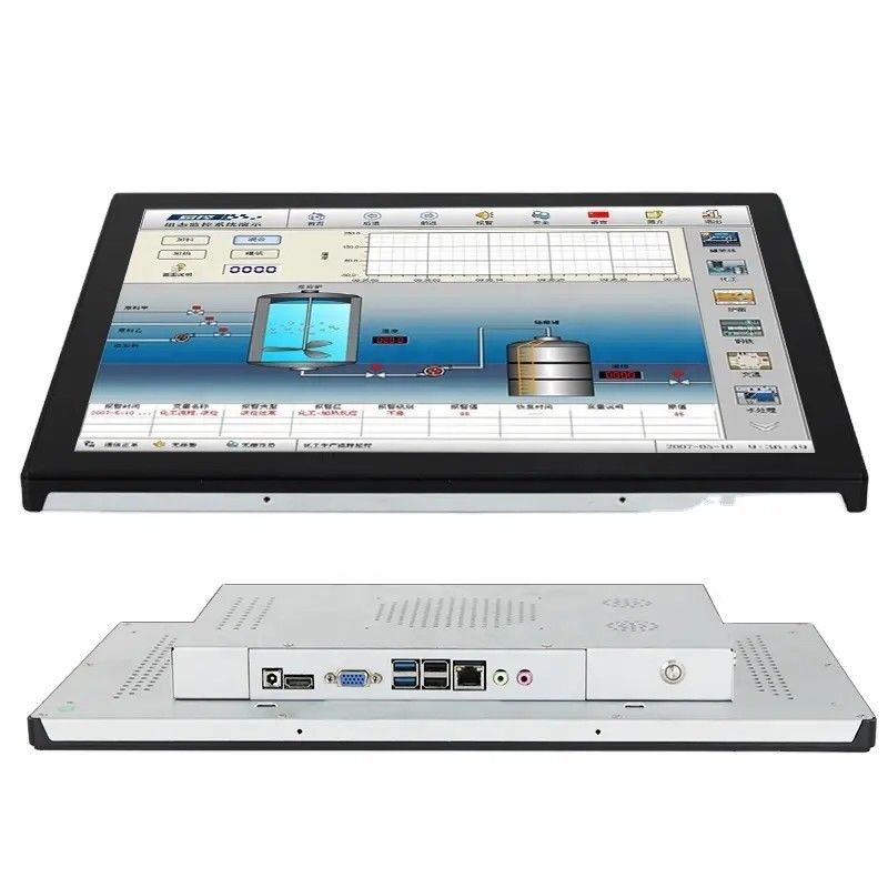 22 inci layar sentuh IR layar monitor All In One PC dengan IP65 Waterproof Interactive Flat Panel Display