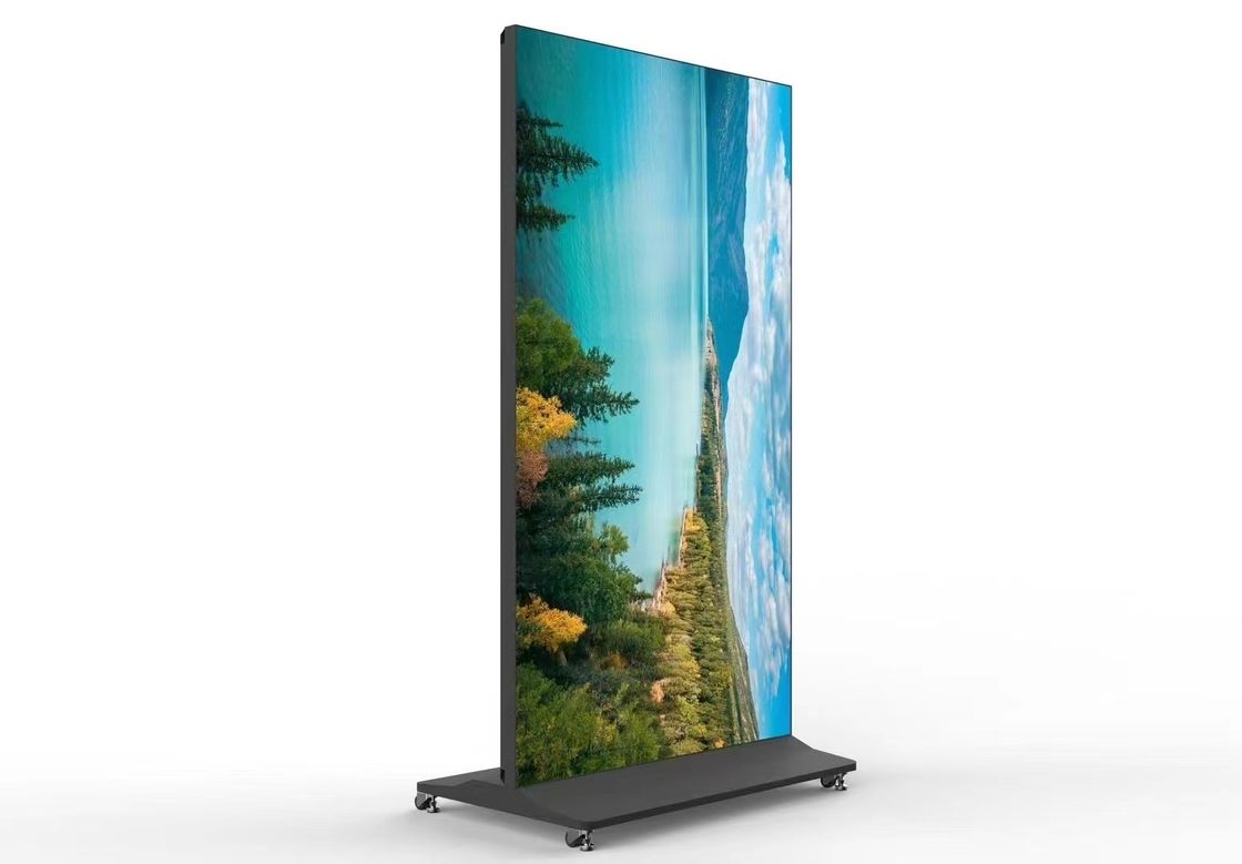 75 Inch LCD Advertising Display dengan Sudut Pandang 178° Kecerahan 450cd/m2 dan Rasio Kontras 3000:1 untuk Digital Signage Komersial