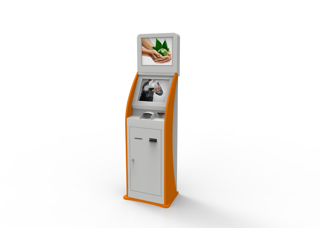 Windows 10 Self Service POS System dengan Barcode Scanner dan 21.5/24/27 Inch Touch Screen Kiosk