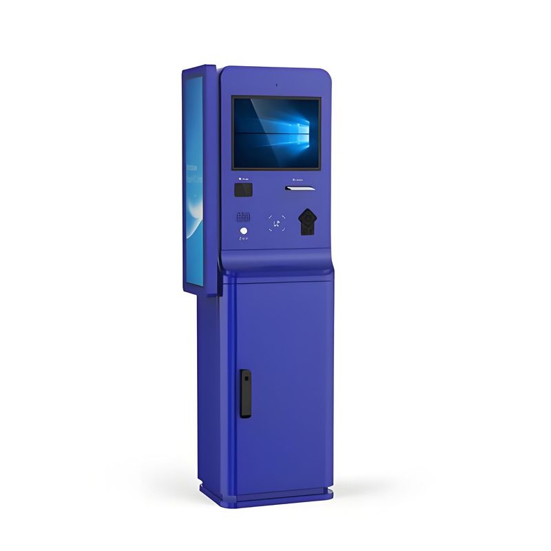 Kios Self-Service dengan layar sentuh dengan perangkat lunak yang dapat disesuaikan, pemeliharaan rendah, dan fungsi multi-pembayaran