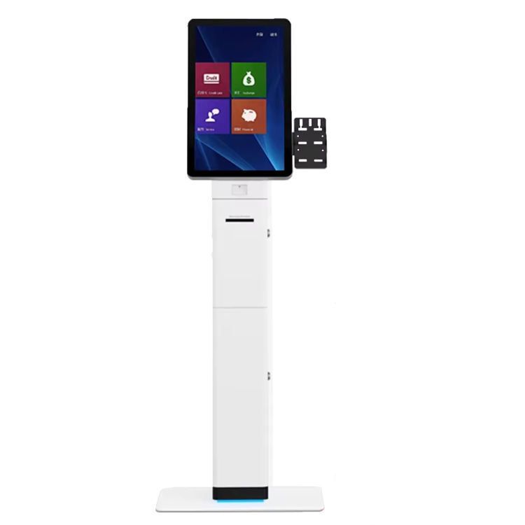 Kios 18,5 Inci Layar Sentuh dengan Sentuhan Kapasitif Interaktif dan OS Windows 10 untuk Check-in Mandiri