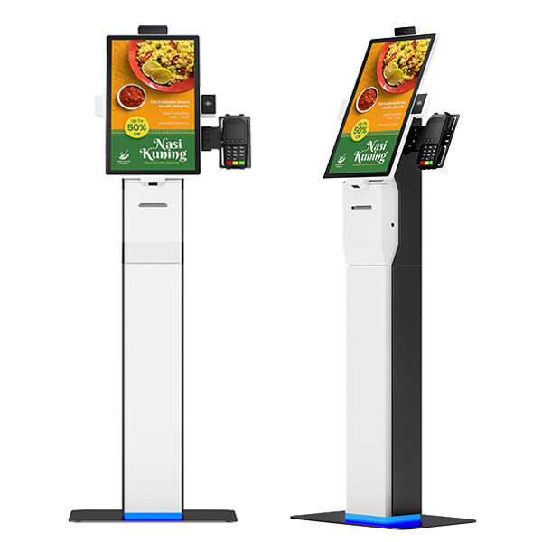Kios Pemasaran Mandiri Makanan Cepat dengan Layar Sentuh Kapasitif 10 Titik Resolusi 1920X1080 dan Pengenalan Wajah untuk Restoran