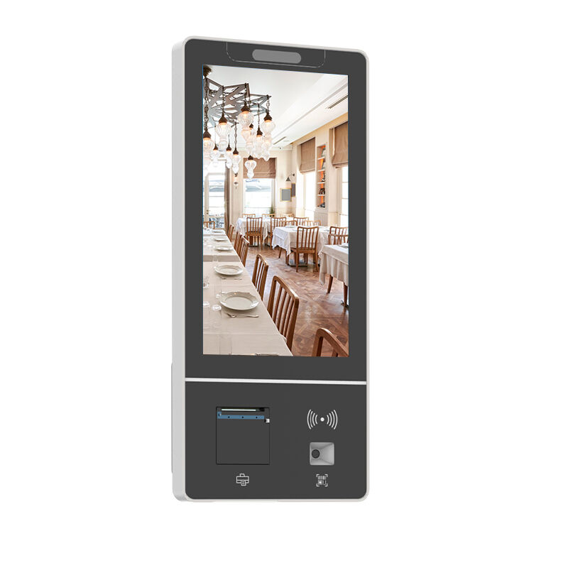 Self Service Kiosk dengan Resolusi 1920x1080 Intel Core I5 dan Wall Mount untuk Sistem Pemesanan yang Efisien