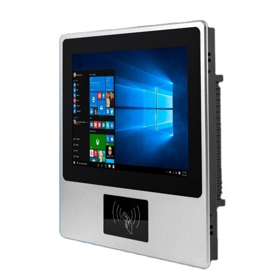 12.1 Inch Wall Mountable Self-service Kiosk with 10 Point Capacitive Touch Screen for Indoor Use