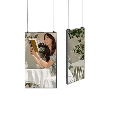 Jendela Toko Digital Signage Advertising Player Cahaya Tinggi Video Wall 49 Inch