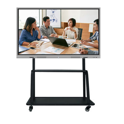 Pengguna-Friendly 55 Inch Digital Interactive Whiteboard Teknologi Sentuh Kapasitif